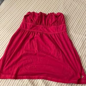 hollister babydoll tube top